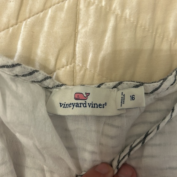 Vineyard vine size 16 striped romper - Picture 3 of 5